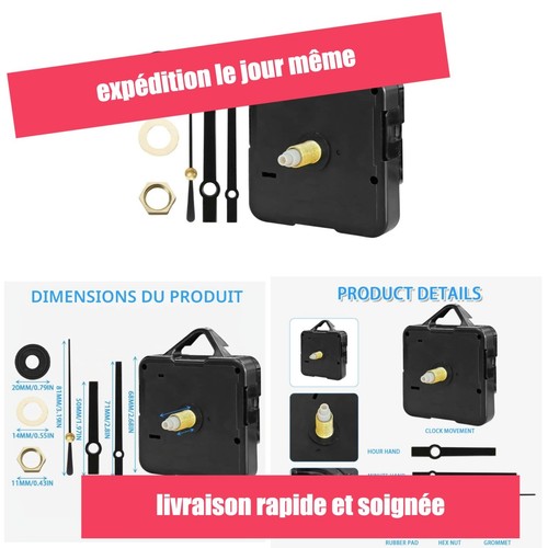 Mécanisme horloge quartz