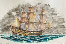 HMS Victory 1805 navire de l'