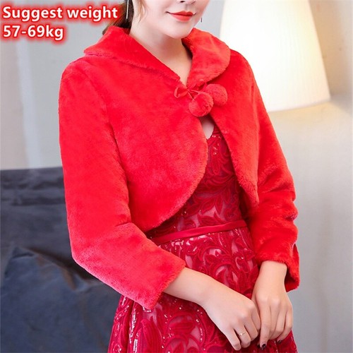 Femme fausse fourrure court - fausse,