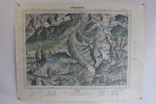 Ancienne carte ign - ign, lanslebourg