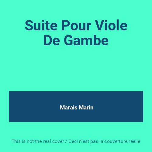 Suite pour viole - pour, gambe