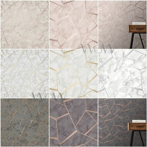 Fine decor marbre papier - marbre, peint
