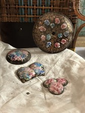 petits emaux sur cuivre decoration shabby