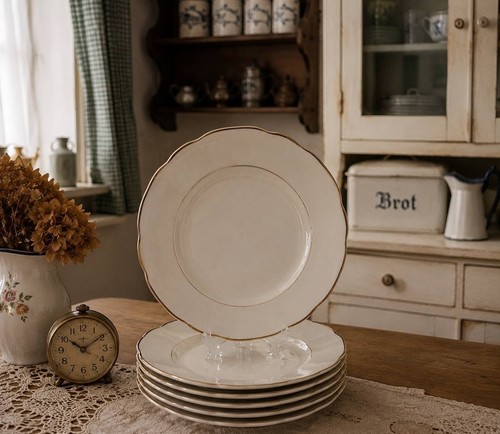 Ensemble rare six assiettes - ensemble,