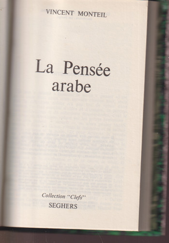 Pensee arabe par vincent - pensee,