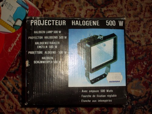 Projecteur halogene 500w - halogene,