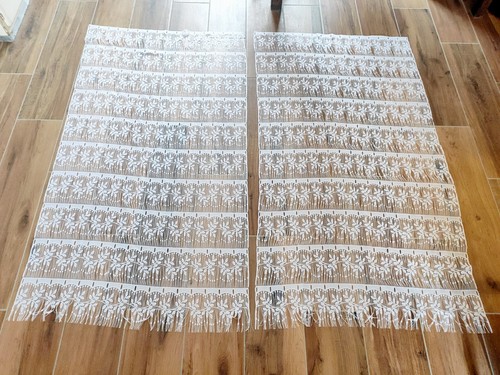 Double rideaux voilages - double,