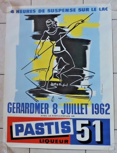 Ancienne affiche gerardmer - affiche,