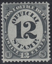 USA Scott #O52 12ct Post