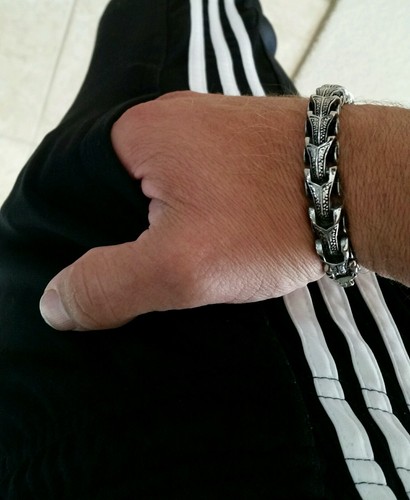 Stainless steel 316l bracelet - stainless,
