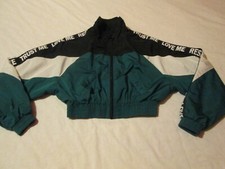 VESTE BERSCHKA CROP GORILLA XSMALL XS 34 152 VINTAGE TRUST ME LOVE ME RESPECT ME