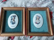 2 Cadres Miniatures Medaillon