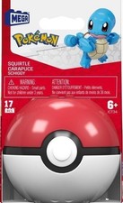 Mega Pokemon Evergreen Poke Ball Collection Squirtle Building Set- 17 Pieces