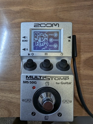 Zoom ms50g multi effects - zoom, multi-effects