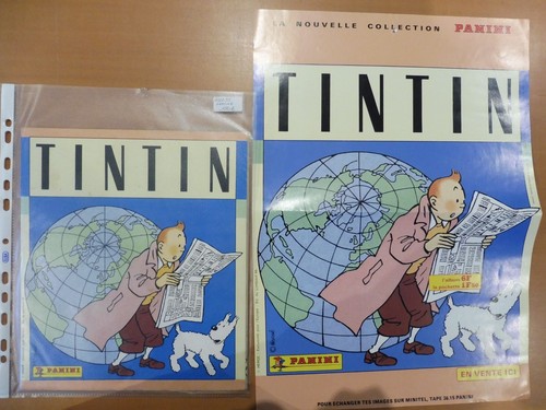 Rare album poster tintin - album,