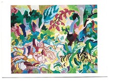 PEINTRE PEINTURE  CHARLES LAPICQUE  LE SOMMEIL DU PATRE