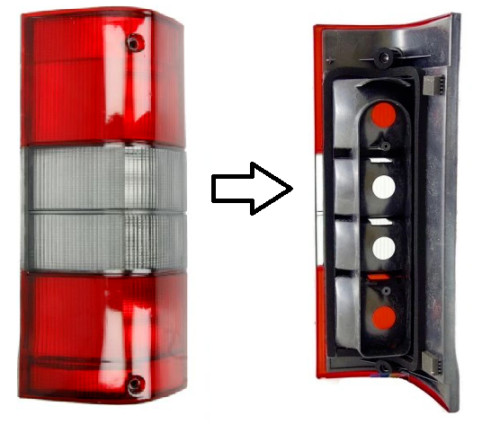 Lampe feu arriere gauche - lampe,