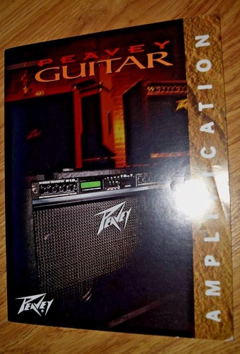 Brochure ampli guitare peavey - guitare,
