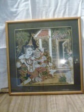 Cadre déco motif hindou sur