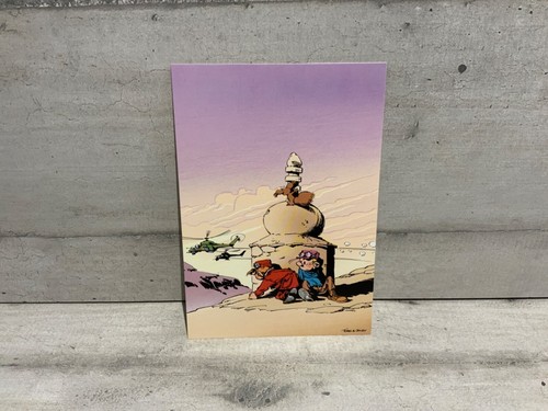 Carte postale spirou - postale, dupuis