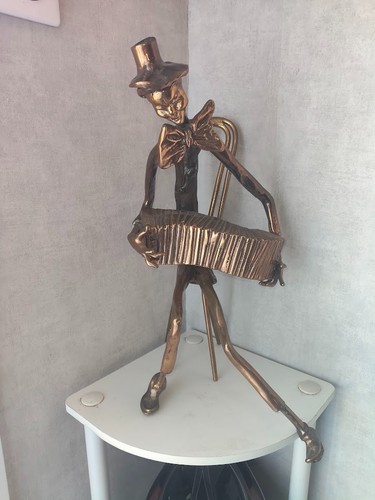 Superbe sculpture bronze un - sculpture, d'un
