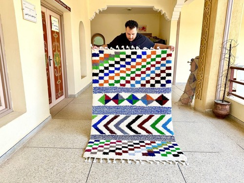 Tapis laine berbère - tapis, en