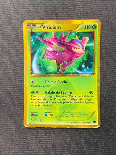 Carte pokémon viridium - pokémon,