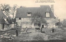 CPA 14 ENVIRONS DE TROUVILLE FERME DU GRAND FOYER A TOURGEVILLE