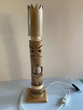 lampe de bureau en bambou -