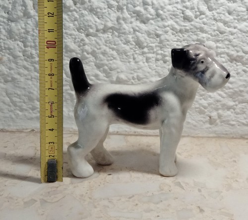 Figurine statuette fox terrier - figurine,