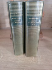 Maupassant. Contes et Nouvelles. Tome 1 et 2. La Pléiade. 1974/1979