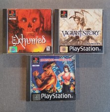 Lot de 3 jeux complets rares ps1 en très bon état