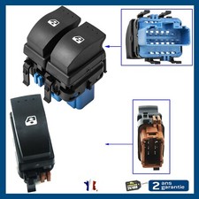 BOUTON LEVE VITRE AVANT GAUCHE ET DROIT POUR RENAULT CLIO 2 CONFORT = 8200107772