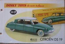 DINKY TOYS DE MON ENFANCE ATLAS  FASCICULE SEUL  CITROEN DS 19