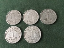 France 5 Pieces 1 Franc