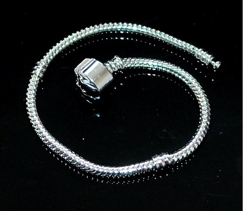 Clip argent plaqué bracelet - bracelet, /