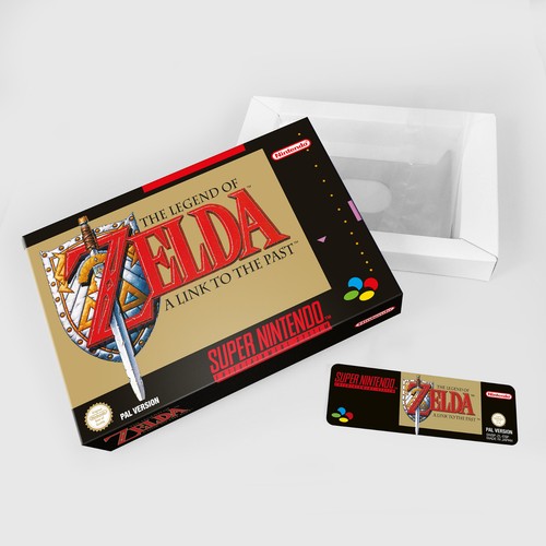 Boite snes box zelda a - boite, /