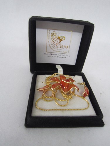 Parure bijoux orchidees - parure,