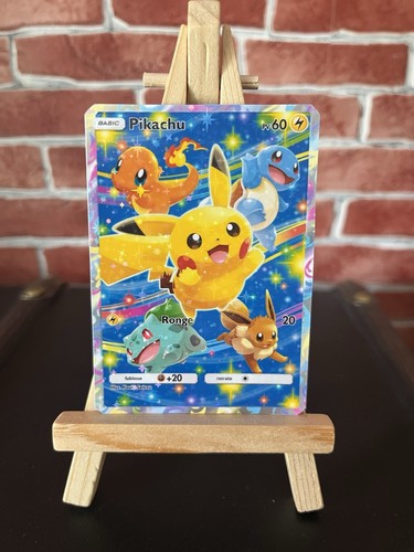 Carte pokémon custom pikachu - carte,