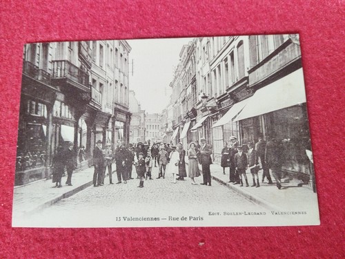 Cpa valenciennes rue - 59,