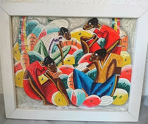 Ancienne belle peinture naive - ancienne,