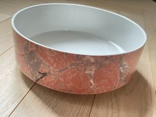 Très beau saladier Villeroy et Boch modèle Siena 21 cm effet marbre rose