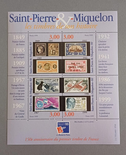 Saint pierre miquelon 1999 - saint-pierre-et-miquelon,