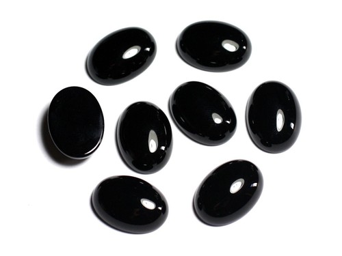 1pc cabochon pierre onyx - cabochon,
