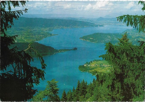 Lac annecy vue - lac, d'annecy