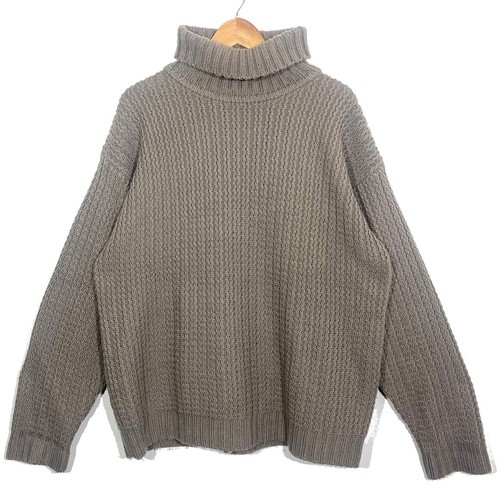 Pull col haut mailles uni - haut,