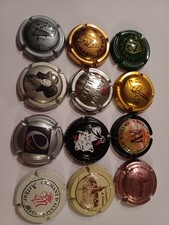Lot de 12 capsules de Crémant