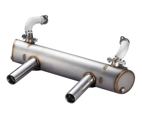 échappement inox vintage - inox,