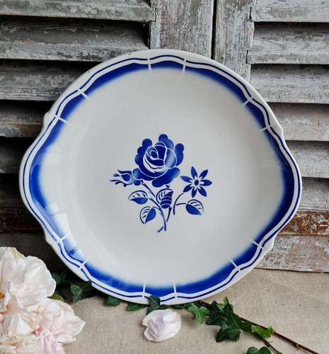 Ancien plat rond - ancien,
