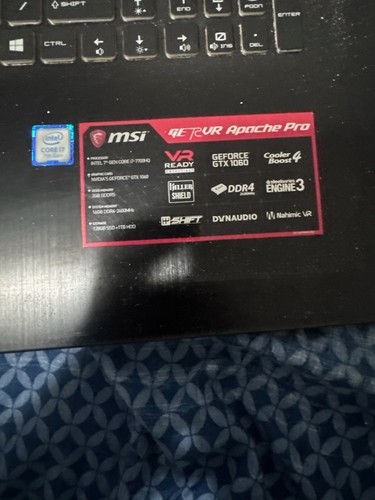 Msi ge72vr apache - apache, pro-612